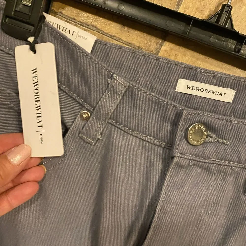 WeWoreWhat Baby Boot High Rise Jeans Sz 29 NWT